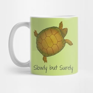 Turtle - Slowly but Surely - Lazy Animals Mug